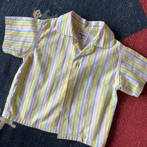Vintage Striped Blouse
